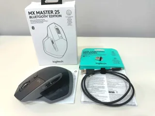 Logitech MX Master 2S Ratón Bluetooth Negro/Gris