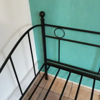 Estructura cama/sofá metálica 2m x 90cm