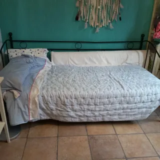 Estructura cama/sofá metálica 2m x 90cm