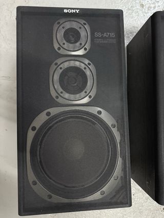 Altavoces Sony SS-A715 Negros