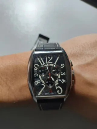 Reloj Antonelli Cronógrafo Negro