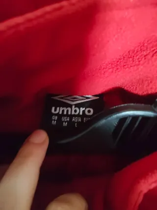 Chaqueta Girona Umbro Roja