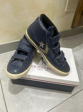 Botas Converse Talla 35 Azul