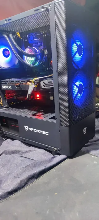 PC Gaming XFX Negro/Multicolor