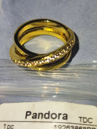Anillo Pandora Dorado