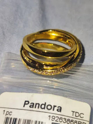 Anillo Pandora Dorado