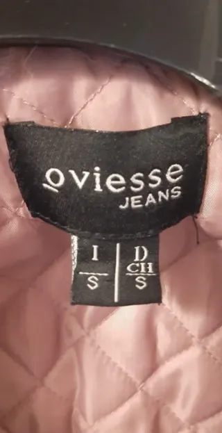 Giacca rosa con pelliccia di coniglio