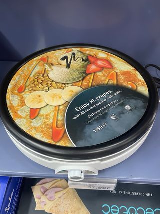 Crepera Cecotec 38cm XL INOX