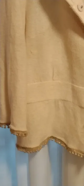 Chaqueta NBY Beige Talla M