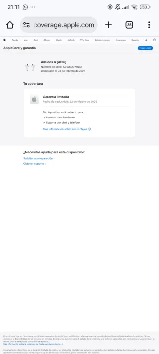 Airpods 4ANC cancelación de ruido