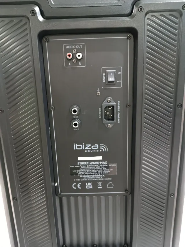 Altavoz Portátil Ibiza Street-Wave-MAX W31Y1230