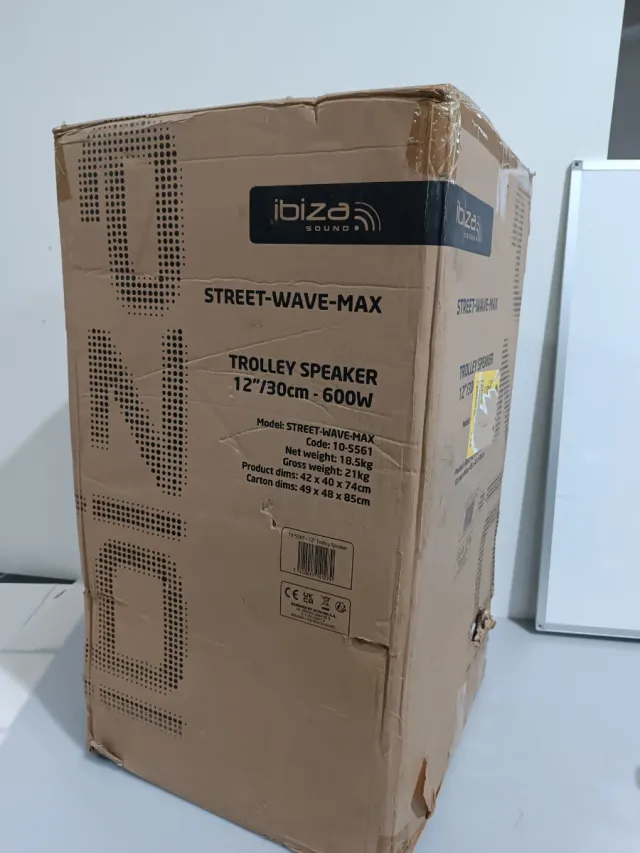 Altavoz Portátil Ibiza Street-Wave-MAX W31Y1230