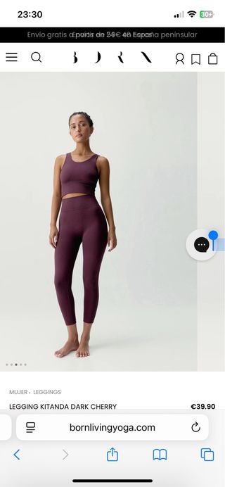 Leggings Born Living Yoga Talla S