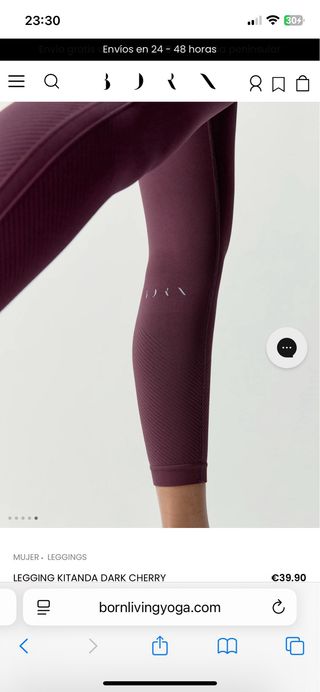 Leggings Born Living Yoga Talla S