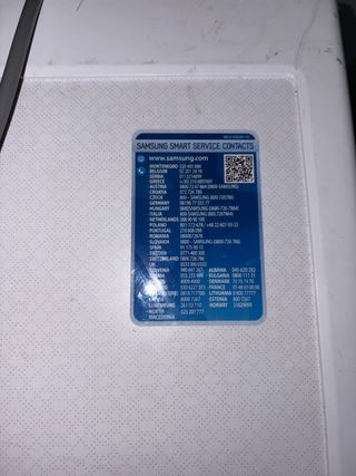 Lavadora SAMSUNG Blanca