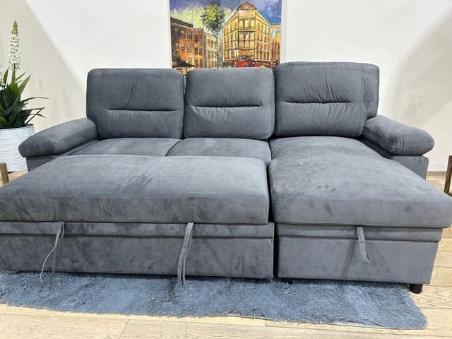 Sofa Cama Chaise Longue Emma 238cm