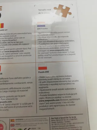 Puzzle 500 pezzi ZOE Natale