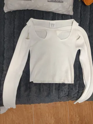 Top blanco Lefties XS