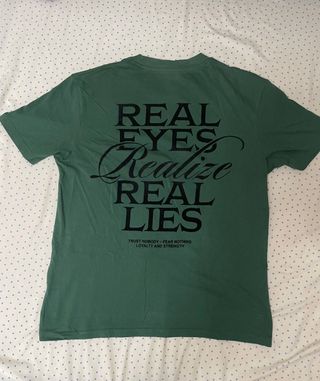 Camiseta Black Squad verde militar XXS