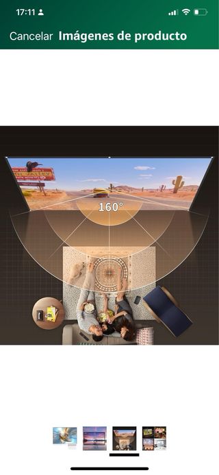 Pantalla Proyector Portátil 100