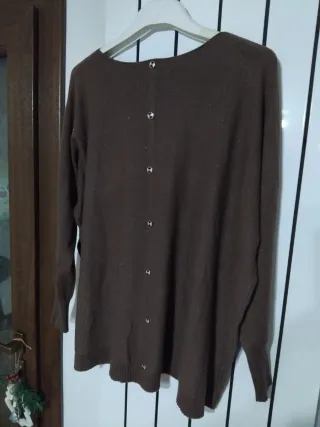 Maglioncino Miss Lady marrone taglia unica