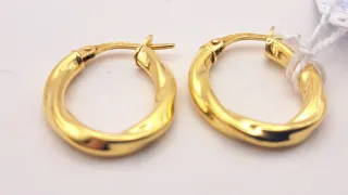 Pendientes Aro Oro 18k