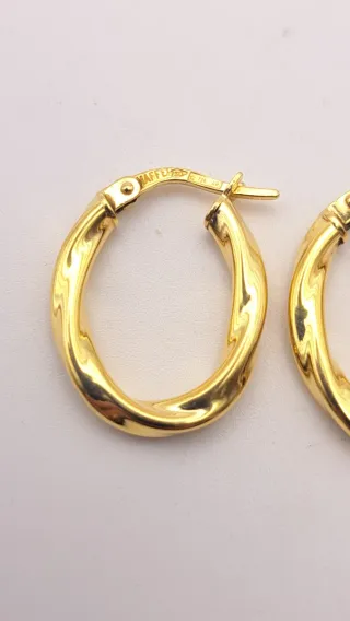 Pendientes Aro Oro 18k
