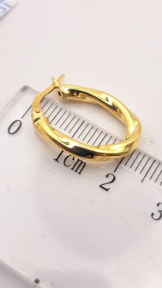 Pendientes Aro Oro 18k