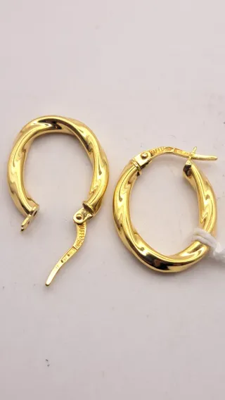 Pendientes Aro Oro 18k