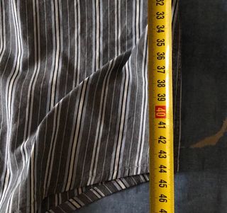 Camisa Kiabi rayas blancas y azules