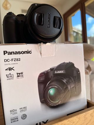 Cámara Bridge Panasonic Lumix FZ82 Negra