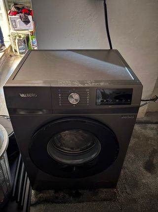 Lavadora VALBERG Gris