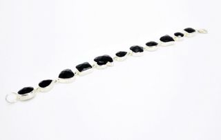 Pulsera Tous Plata y Ónix