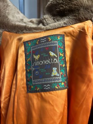 Cappotto finta pelliccia donna marrone