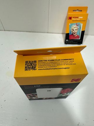 Impresora Kodak Step + 20 fotos