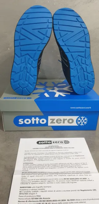 Scarpe Da Lavoro Antinfortunistica SOTTOZERO  N 39