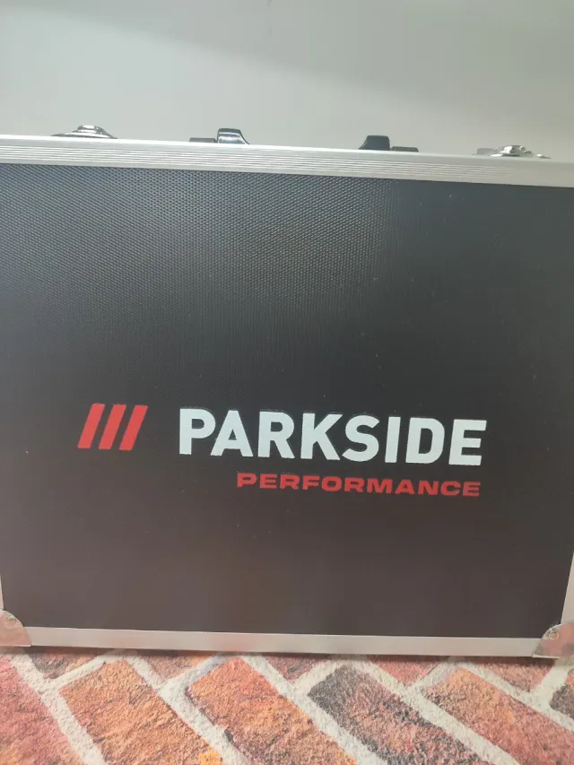 Lijadora Parkside Performance+batería+cargador