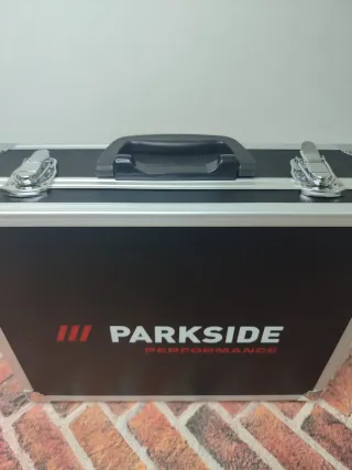 Lijadora Parkside Performance+batería+cargador