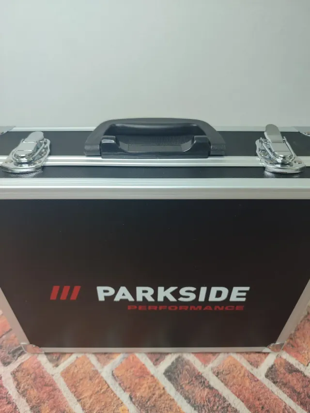 Lijadora Parkside Performance+batería+cargador