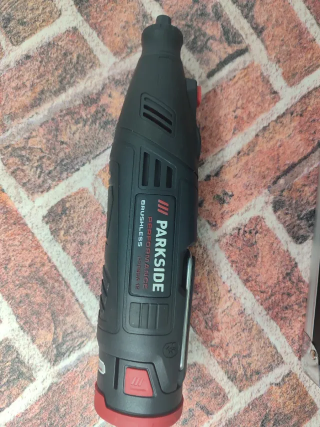 Lijadora Parkside Performance+batería+cargador