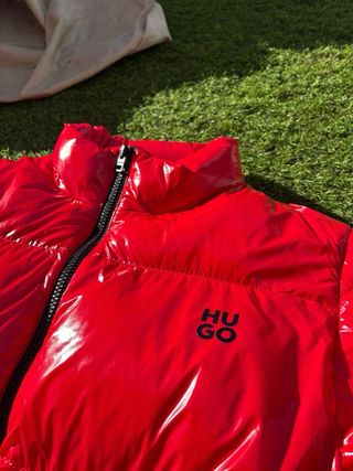 Chaqueta Hugo Boss Roja Brillante