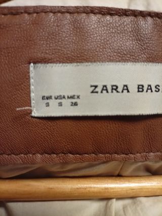 Chaqueta Zara Marrón Talla S