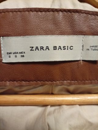 Chaqueta Zara Marrón Talla S