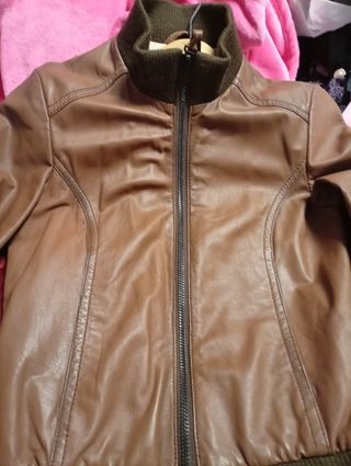 Chaqueta Zara Marrón Talla S