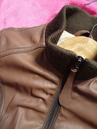 Chaqueta Zara Marrón Talla S