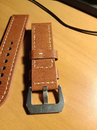 Strap leather 24mm per Panerai