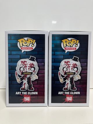 Funko Pop Art the Clown Chase 1948 Terrifier Bundl
