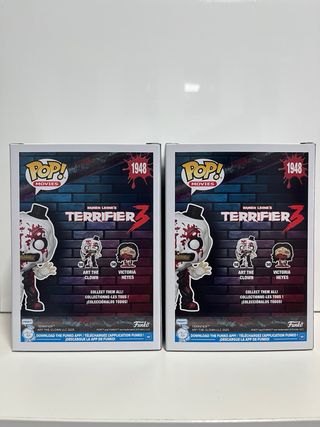 Funko Pop Art the Clown Chase 1948 Terrifier Bundl
