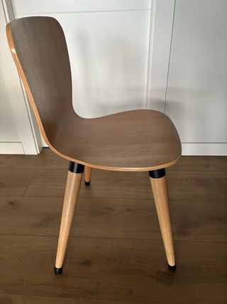 6 Sillas Madera Fresno Estilo Nórdico