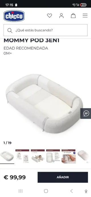 Chicco Mommy Pod 3 en 1